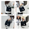 Wholesale Printed Eco Friendly Cheap Custom Cotton Canvas Tote Bag Canvas Shoulder Bag