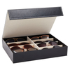 8 Slot Sunglasses Eyeglasses Organizer Storage Holder Case for Home Multiple Glasses Display Box