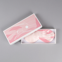 Custom New Arrival Paper Marble Eye Mask Packaging Box Valentine's Day Birthday Sunglasses Gift Packaging Paper Box
