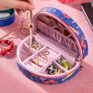 Semi Circular Jewelry Box