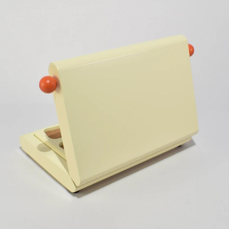 Custom Square Yellow Travel Jewelry Ring Gift Box Packaging Luxury Wooden Sliding Trays Jewelry Sets Box Organizer with Mirror