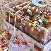Acrylic Fabric Candy Box Hand Embroidery Ramadan Chocolate Packaging Gift Box