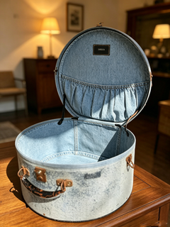 Antique Cowboy Hat Travel Box Packaging