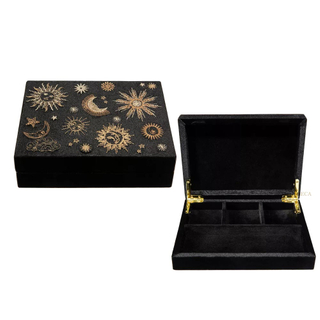 Embroidery Jewelry Earring Box Custom Manufacturers Factory