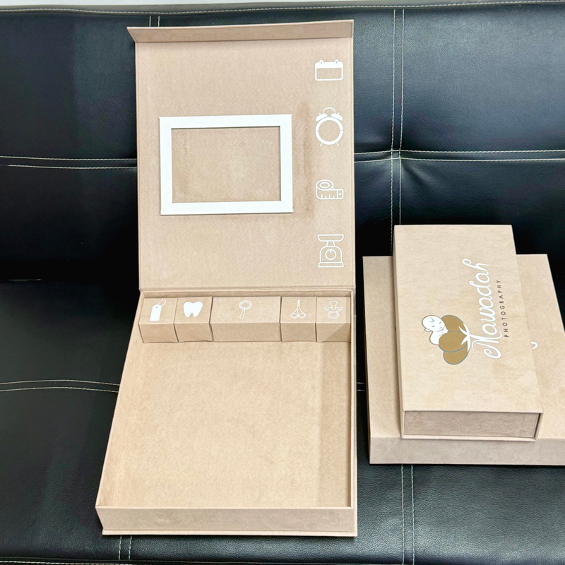  Memories Keepsake Baby Photo Album Box Child Jewelry Box