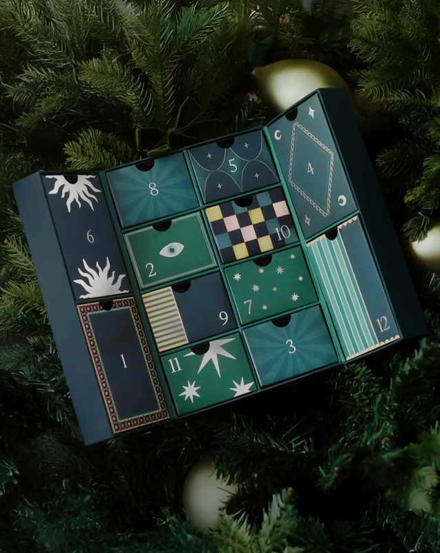 Tarot Empty 12 Days Advent Calendar Jewelry Box