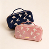 Open Flat Velvet Makeup Bag
