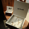Metal Rivets Wooden Jewelry Packaging Set Box