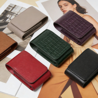  Leather Lipstick Case with Mirror
