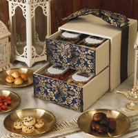 Fabric Embroidery Chocolate Food Packaging Box Manufacturer