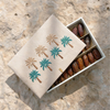 Palm Embroidered Dates Box with Dividers