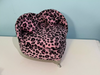 Pink Leopard Sofa Animal Print Heart Plush Jewelry Box Gift Ring Holder Mirror Luxury Velvet Earring Necklace Packaging Box