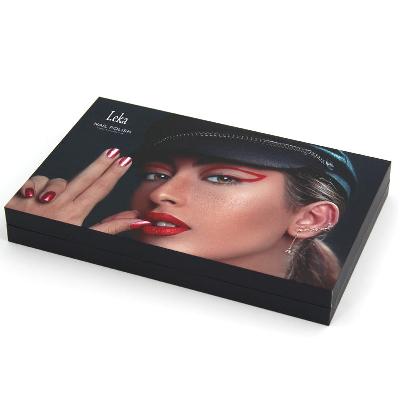 Luxury Design Logo Magnetic Cosmetic Packaging Nail Polish Boxes Packaging Customize Nail Polish Box Storage Nail Polish Boxes