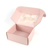 Custom Design Mailer Postal Corrugated Cardboard Mailer Packaging Boxes Folding Corrugated Paper Clothing Delivery Gift Box