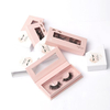 Custom Empty Eyelash Extension Boxes Makeup Brushes Product Organizer Storage Packaging Eyelash Box