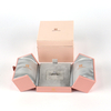 Packaging Gift Jewelry Box with Logo Printed Jewelry Gift Boxes Custom Size with Jewelry Gift Box Suede Double Door Packaging
