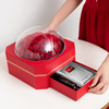 Medium Transparent Acrylic Magic Ball Flower Packaging Box Surprise Drawer Eternal Flower Arrangement Gift Box