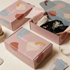 Customized Logo Pink Cardboard Paper Carton Shipping Mailer Cosmetic Set Cosmetics Mailing Skin Care Corrugated Packaging Boxes