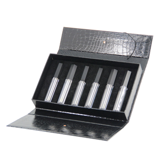 Luxury Magnetic Closure Paper Folding Lid 10ml Perfume Bottle Set Gift Packaging Box for Valentine's Day