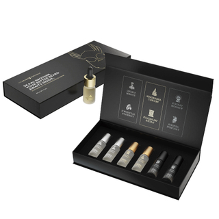 Custom Logo Design Folding Cosmetic Boxes Packaging Perfume Essential Oil Baby Clothing Sets Gift Box Magnetic Folding Gift Box