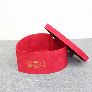 Wholesale Lovely Suede Preserved Roses Chocolate Packaging Shipping Boxes Luxury Velvet Heart Shaped Flower Gift Boxes