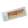 Custom Colorful Rectangular Paper Press on Nail Set Packaging Box for Artificial Nails with Clear Window