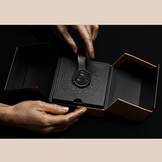 Customizable Brand Logo Smart Watch Gift Box Strap Pu Leather Snap Button Paper Luxury Single Watch Display Organizer Packaging