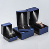 New Engagement Wedding Ring Box Jewelry Box With LED Lights Holiday Gift Jewelry Fashion Ring Display