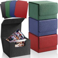Pu Leather Card Deck Mtg Booster Box Tcg Custom Holo Original PokiMon Trading Card Deck Box Accessories