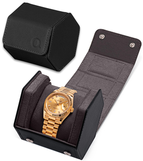 Top Selling Hexagon Pu Leather Men Watch Case Valentines Day Watch Gift Storage Box For Give It To Your Lover