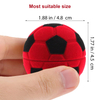Exquisite Football Styling Flocking Ring Earring Packaging Box Cartoon Type Velvet Jewelry Storage Box