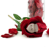 Unique Red Rose Shaped Wedding Ring Jewelry Display Packaging Gift Boxes for Necklace Earrings Ring Bracelets