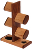 Wooden Watch Stand 5 in One Multiple Watch Display Tower Charging Station Jewelry Organizer