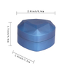 High Quality Heart Shape Red Led Light Ring Pendant Necklace Box Jewelry Storage Packaging Box