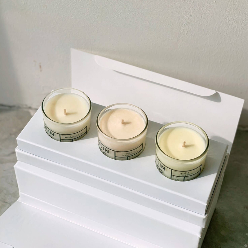 Luxury Honey Jars Packaging Magnetic Box Scented Candle Box Logo Printing Packaging Box For Candle Jars
