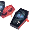Halloween Luxury Eyelashes Box Packaging Coffin Eyelash Boxes Custom Logo Halloween Lash Packaging Box