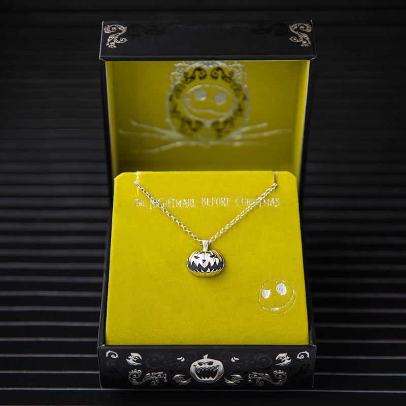 Halloween jewelry gift box custom logo necklace box packaging nightmare before christmas jewelry earring bracelet box