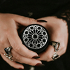Gothic Wedding Velvet Ring Box