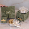 Green Palm Tree Embroidery Dessert Box Giveaway