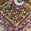 Acrylic Fabric Candy Box Hand Embroidery Ramadan Chocolate Packaging Gift Box