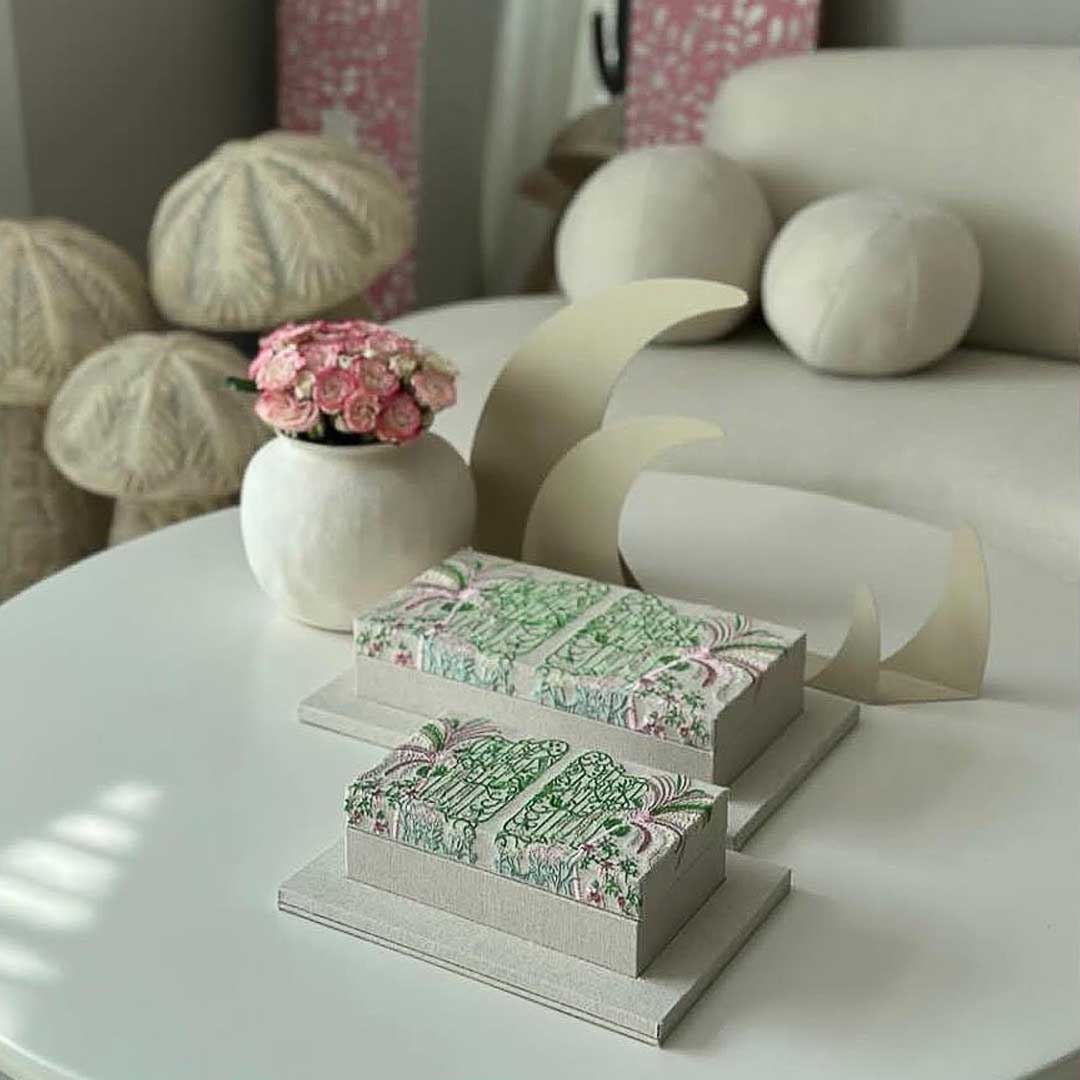 wooden chocolate box