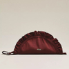 Half Moon Makeup Bag Fashion Polyester Cosmetic Makeup Bag