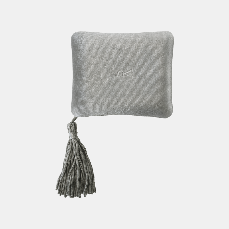  Pistachio Green Jewelry Box Luxury Custom Earring Organizer Box Packaging Ring Roll Display Silk Velvet Jewelry Box with Tassel