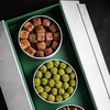  Custom Ramadan 3 Small Circles Chocolate Date Fruit Box