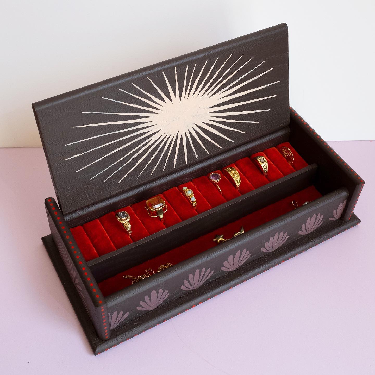 coffin jewelry box 