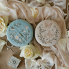 Mini Embroidered Jewelry Box