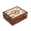 Gold Foil Embroidery Octagon Jewelry Boxes Packaging