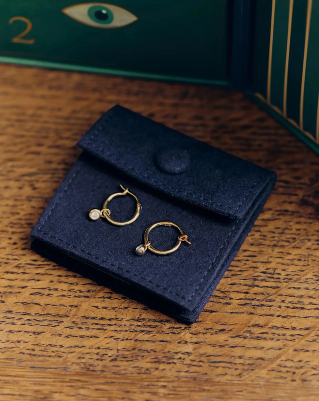 Velvet Jewelry Advent Calendar Box
