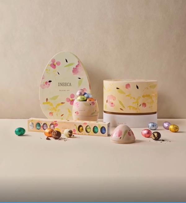 Customized Chocolate Packaging Box Easter Egg Food Dessert Box