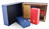 Custom Handmade Luxury Multi-Color Art Paper Kraft Tea Box Clamshell Box Magnet Box